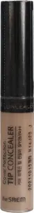 Concealer theSaem Cover Perfection Tip, shade 02 Rich Beige, liquid tip applicator
