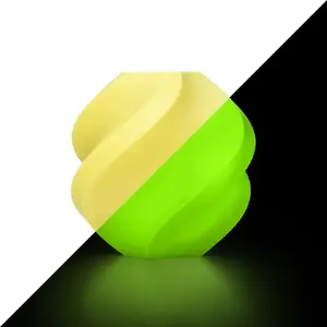 Filament BambuLab PLA Glow 1.75mm 1kg with reusable spool – Glow Yellow