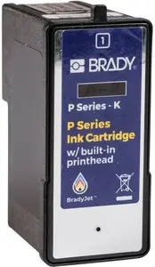 Ink cartridge Brady K True Black — black ink cartridge for label printers