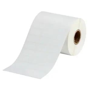 Self-adhesive die-cut printer labels Brady BPT-5-8423-2.5 — 2.54×1.27 cm, 2500 pcs, white