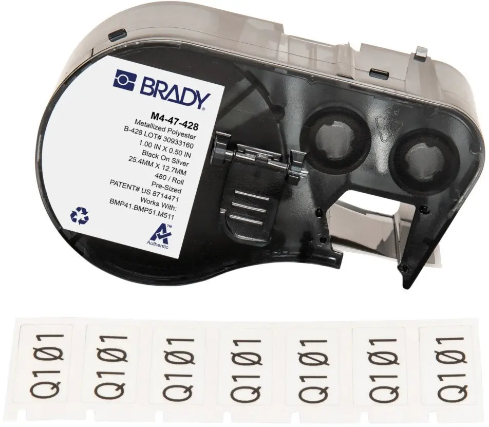 Brady M4-47-428 самоклеящиеся этикетки Photo 5