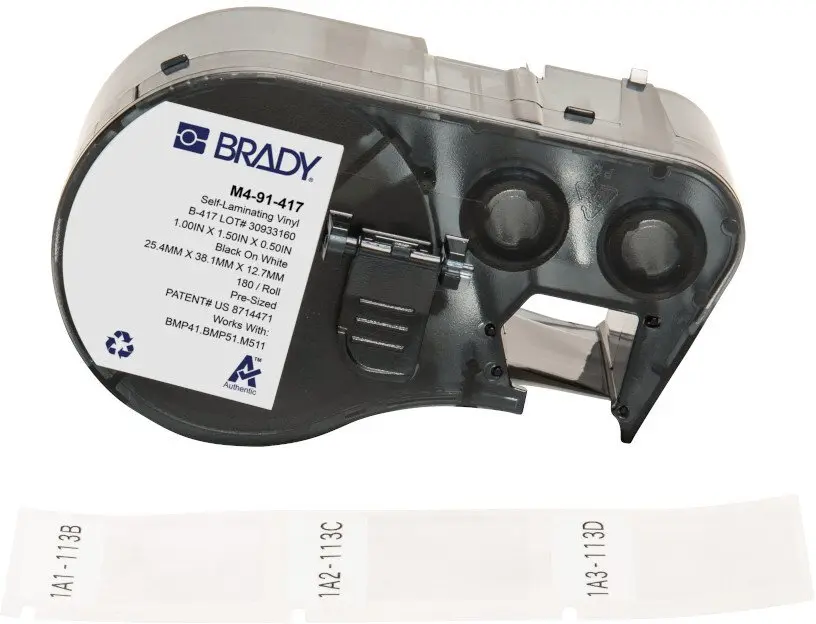 Brady M4-91-417 vinila etiķetes 2,54×3,81 cm Photo 4