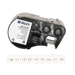 Etiķešu ruļlis priekš Brady BMP41/BMP51/BMP53/M511 printeriem, MPN M4C-240-498