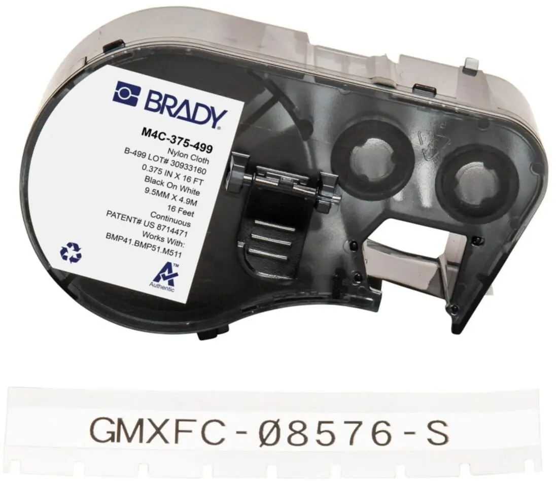 Etiķešu lente Brady BMP41/BMP51/BMP53/M511 M4C-375-499 Photo 2