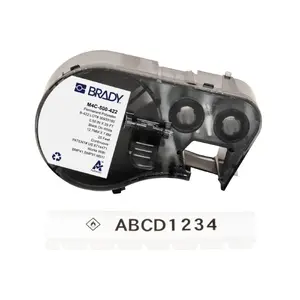 Label roll for Brady BMP41/BMP51/BMP53/M511 printers, MPN M4C-500-422