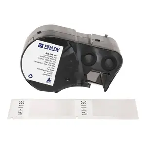Label cassette for Brady BMP51/BMP53/M511 printers, MPN M5-116-427