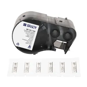 Etiķešu kasete Brady BMP51/BMP53/M511, MPN M5-125-1-342 (lentas formāts)