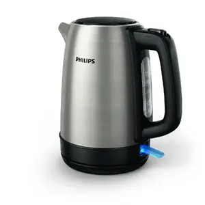 Electric kettle Philips Daily Collection HD9350/90 — 1.7 L capacity, 2200 W, metal housing, cordless, water level indicator, filter