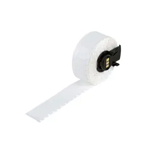 Wire marker sleeves Brady DuraSleeve M6-15x4.2-7597-WT — heat-shrinkable identification sleeves