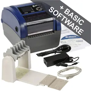 Etiķešu printeris Brady BBP12 300 dpi, galda termotransfera printeris