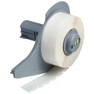 Лента для маркировки Brady M7C-375-595-WT, непрерывная белая, 9.53 мм × 15.24 м, постоянный акриловый клей