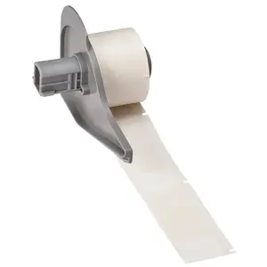 Self-adhesive die-cut printer labels Brady M7-21-427 — white, 2.54×6.35 cm, 100 pcs