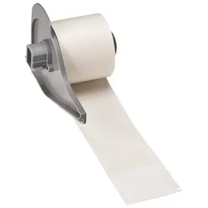 Printer label Brady M7-34-427 — white die-cut self-adhesive labels 3.81×15.2 cm, 50 pcs