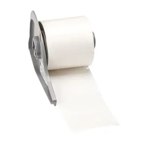 Label Brady M7-88-427 white die-cut self-adhesive printer labels 4.45×3.81 cm, 250 pcs