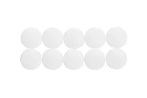 Магнит для доски Maul 6162402, белый, 24×24×8 мм, упаковка 10 шт.