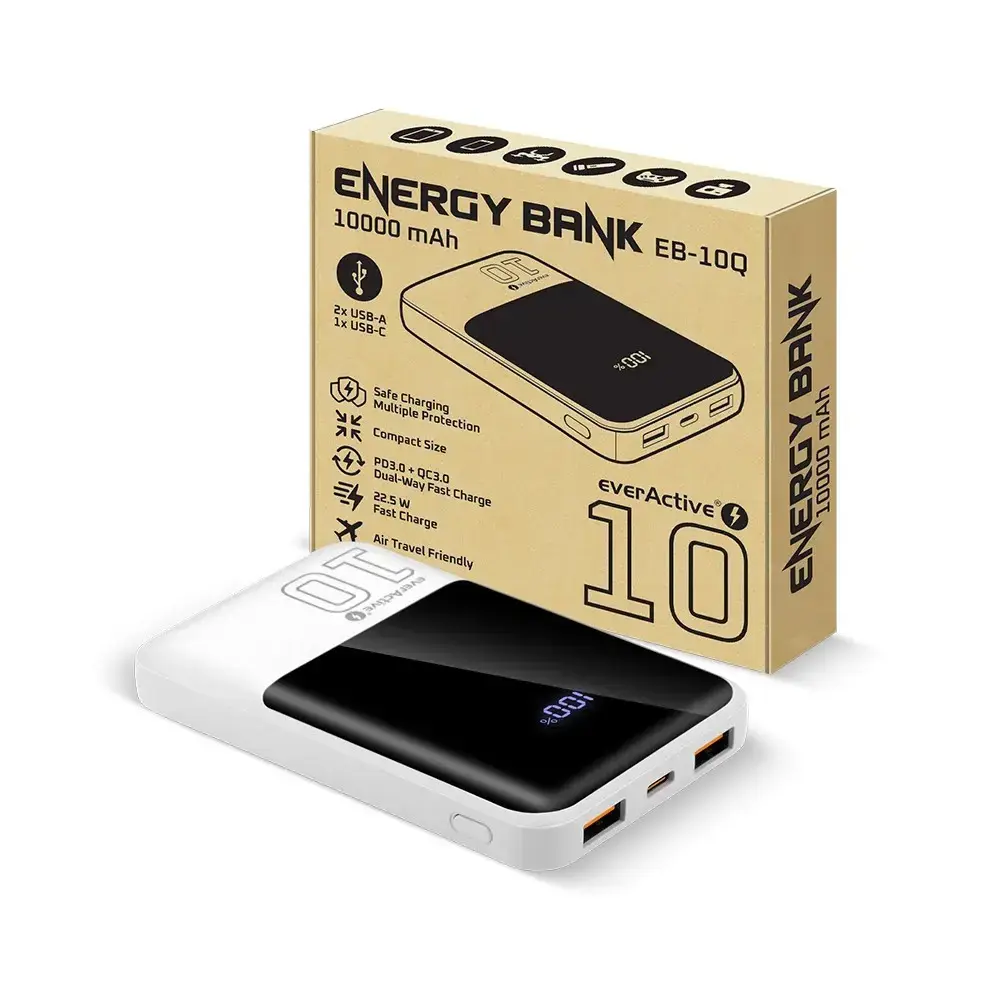 Powerbank everActive EB-10Q 10,000 mAh QC4.0 Photo 4