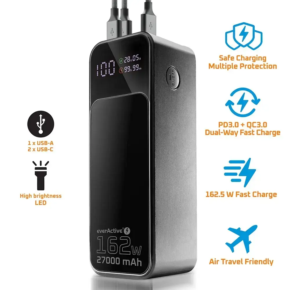 Powerbank everActive EB-27Q 27,000 mAh Photo 11