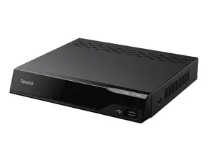 Tīkla videoierakstītājs Reolink RP-PN8-NHD — 8 kanāli PoE, līdz 4K, SATA līdz 32 TB, melns