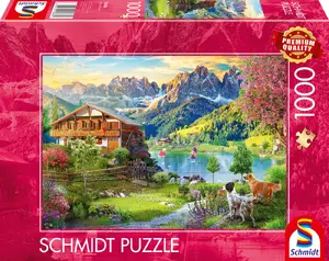 Salikāmais puzlis Schmidt Spiele 58886 — 1000 gab., ainava, no 12+