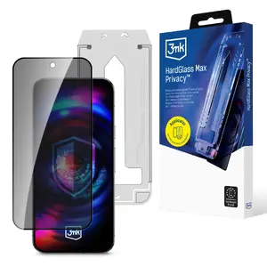 Tempered privacy screen protector for Google Pixel 10 / 10 Pro — 3mk Hardglass Max Privacy