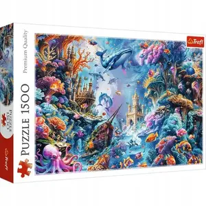 Puzzle TREFL 1500EL 'Podwodny Świat' — 1500 pieces, jigsaw puzzle