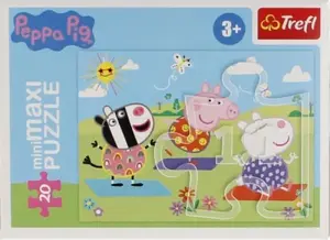 Jigsaw puzzle TREFL 21124 — 20 pieces, Minimaxi format, 'Beztroski Dzien' design