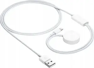 Akyga AK-SW-43 USB uzlādes kabelis Apple Watch Ultra 2, Lightning spraudnis, 1 m