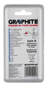 Rotācijas frēze GRAPHITE 55H357 — 1 gab., metāla griešanas/formēšanas instruments, 34 g