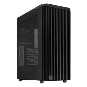PC Case ASUS ProArt PA401 Mesh Panel Black, ATX, 2x160mm front, 1x120mm rear, 2x3.5" + 2x2.5", USB 3.2 Gen1