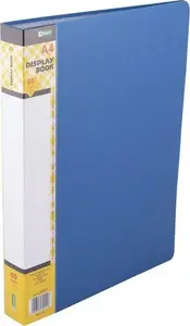 Document wallet D.Rect offer folder with 60 pockets, blue — D.Rect 447654