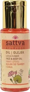 Sejas un ķermeņa mitrinošais eļļa Sattva Ayurveda Lotosa zieds 50 ml