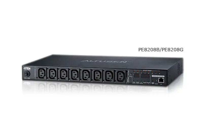 ALTUSEN ATEN 1U 16A 8-выходов Switched & Metered PDU Photo 3