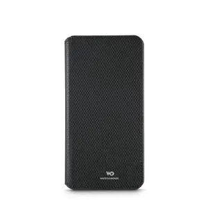 Folio phone case White Diamonds Slim Folio for Samsung Galaxy S26, fits 16 cm (6.3") screens, black, 1 card pocket