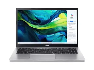 Ноутбук Acer Aspire Go 15 AG15-42P-R1VS, 15.6" Full HD, AMD Ryzen 7 5825U, 8 ГБ ОЗУ, 512 ГБ SSD, FreeDOS, Серебристый