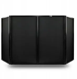 STAND4ME DJ Parawan Compact BK komplekts – DJ ekrāns/ aizsargpanelis, melns