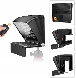 LensGo 10" telepromptera skats — Tc7 II priekš viedtālruņa, planšetdatora un vloga