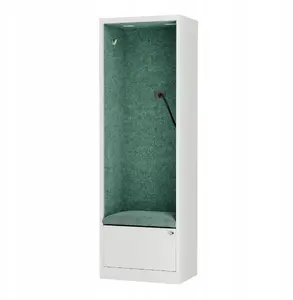 Acoustic booth Jan Nowak SALLY MentalBox 600 mm — white shell, green seat