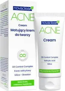 Facial cream Diagnosis Novaclear Acne mattifying 40 ml — anti-acne skin care