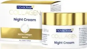 Nakts stingrinošs un izlīdzinošs krēms Equalan Pharma Novaclear Collagen 50 ml