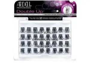 Набор пучковых ресниц Ardell Double Up 32 пучка Long Black — отдельные накладные ресницы