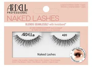 Strip lashes Ardell Naked Lashes 420 — black, 2 pcs