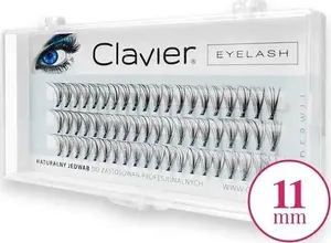 Skropstu buntītes 11 mm – Clavier CLAVIER_Eyelash kępki rzęs 11mm