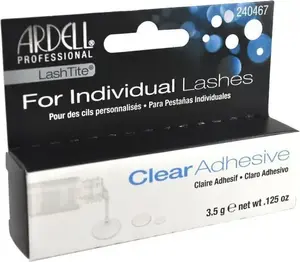 Eyelash adhesive Ardell Lashtite Clear (colorless) for individual lash clusters, 3.6 ml
