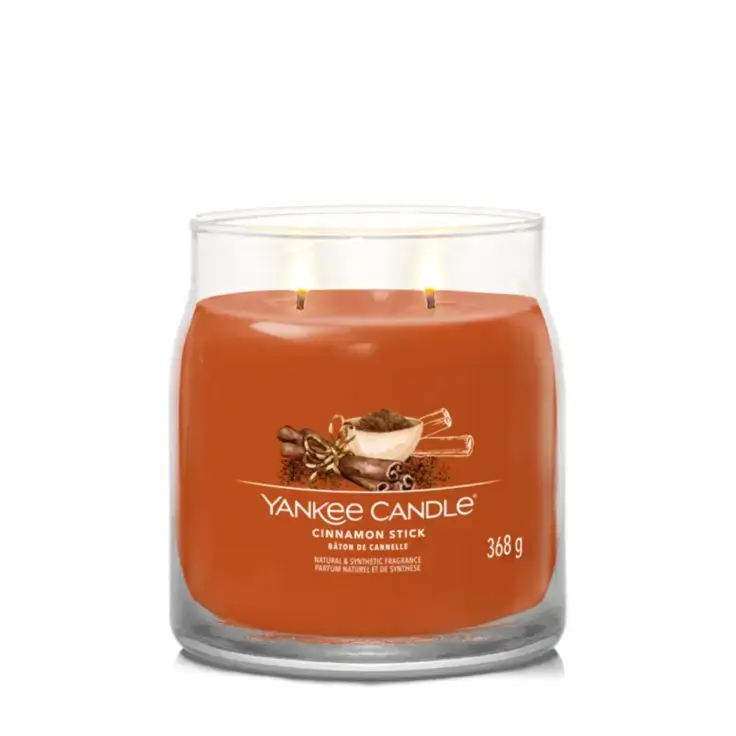 Yankee Candle Cinnamon Stick круглая стеклянная свеча Photo 2