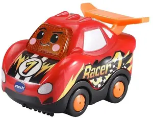 Rotaļu auto VTech Toot Toot Red Race Car G2 – interaktīvs stumjams mazulim