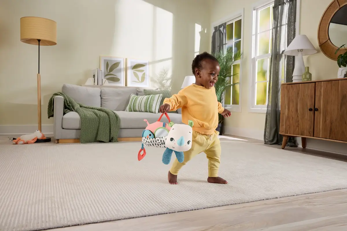 Fisher-Price Roaming Rhino — мягкая игрушка для живота Photo 5