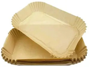 Бумажные вкладыши Alpenburg для прямоугольной фритюрницы 22×14 см, 50 шт.