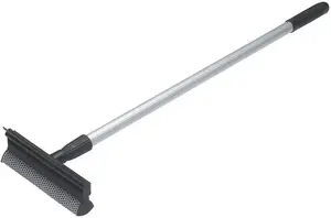 Scraper with Sponge and Telescopic Handle 710 mm, Vikan 473952, black