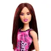 MATTEL Barbie modes lelle ar tumši bordo matiem Photo 2