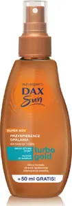 Spray tanning accelerator DAX Turbo Gold for face and body, 200 ml